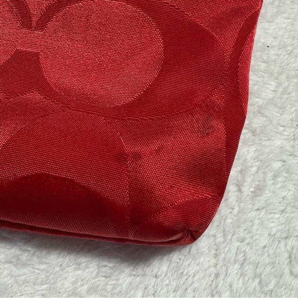 Coach Red Nylon Crossbody Bag - Picture 12 of 12